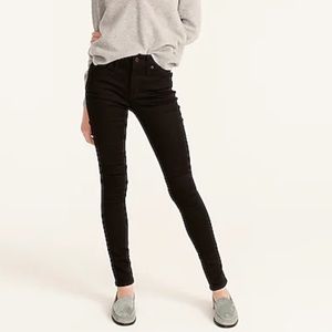 9” mercantile Black JCrew jeans